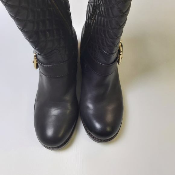 Vince Camuto Wenters Quilted Tall Riding Boots - Picture 7 of 16